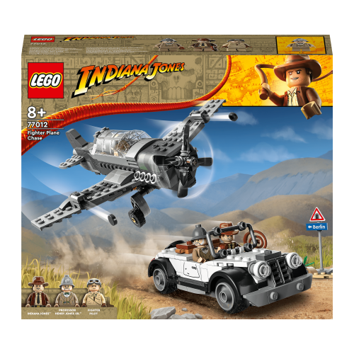 LEGO Indiana Jones Fighter Plane Chase Toy Set 77012