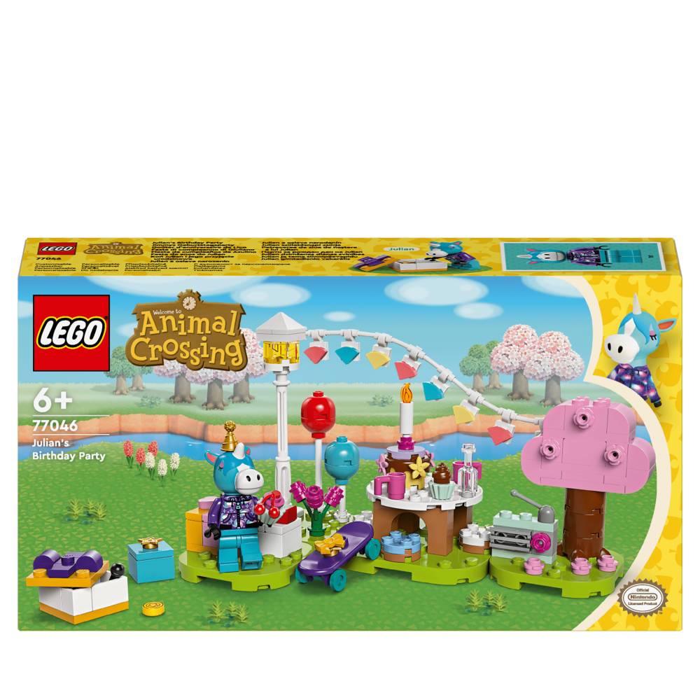 LEGO Animal Crossing Julian’s Birthday Party 77046