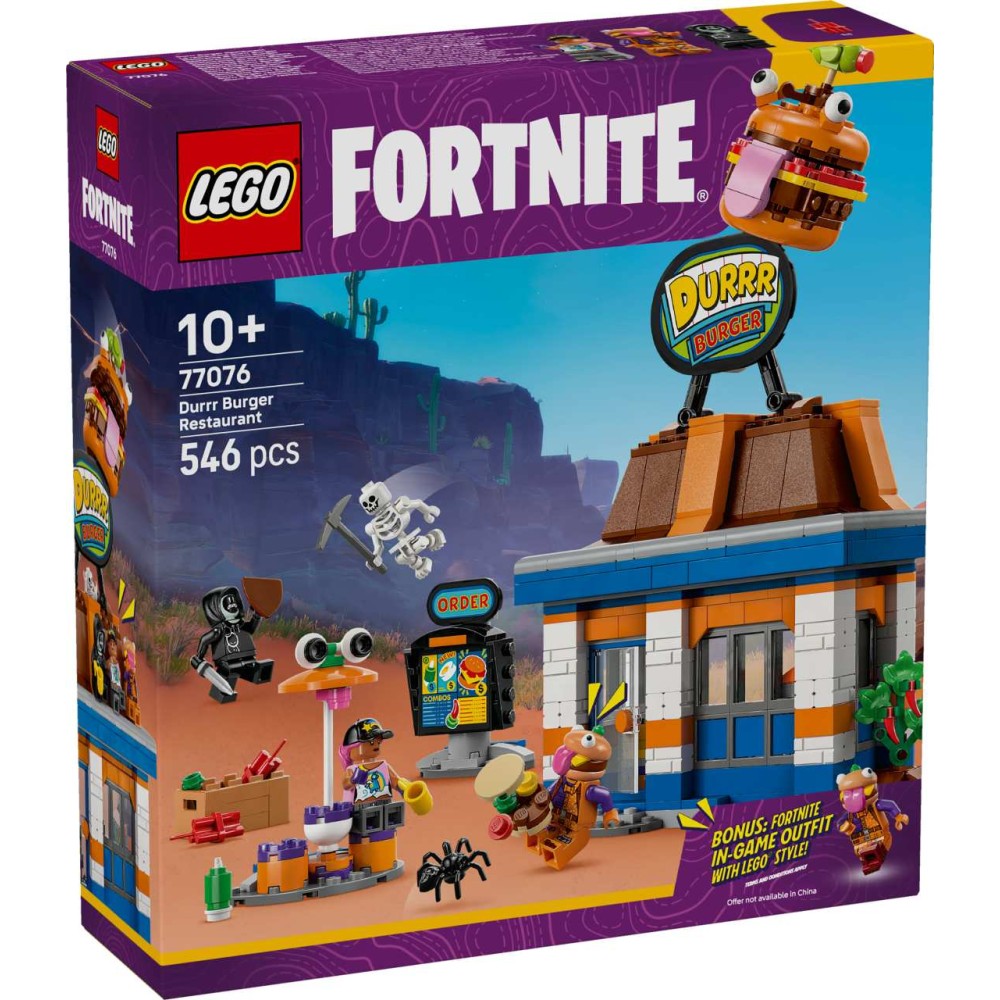 LEGO Fortnite Durrr Burger Restaurant Toy 77076 (77076)