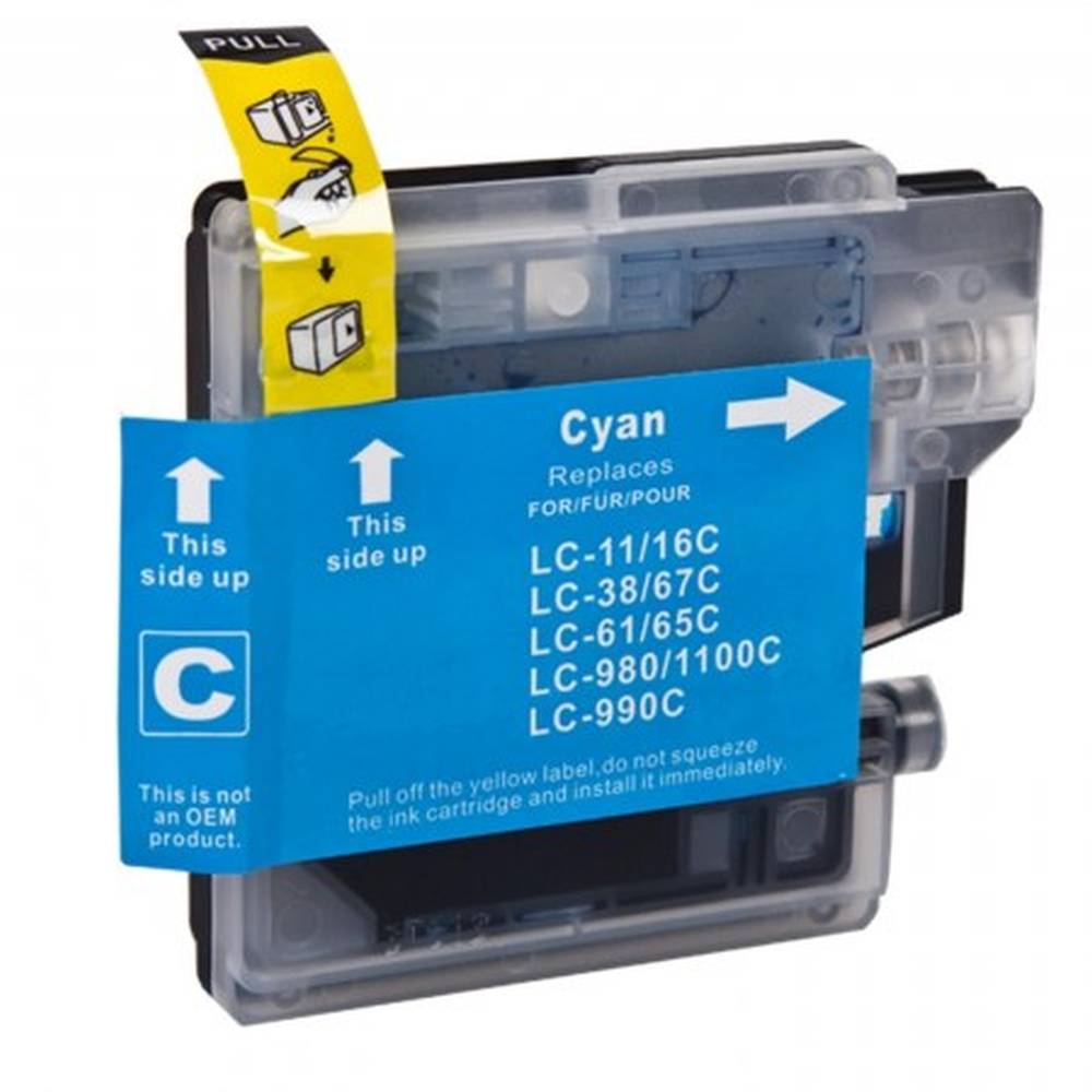 Compatible Brother LC1100 Cyan Ink Cartridge