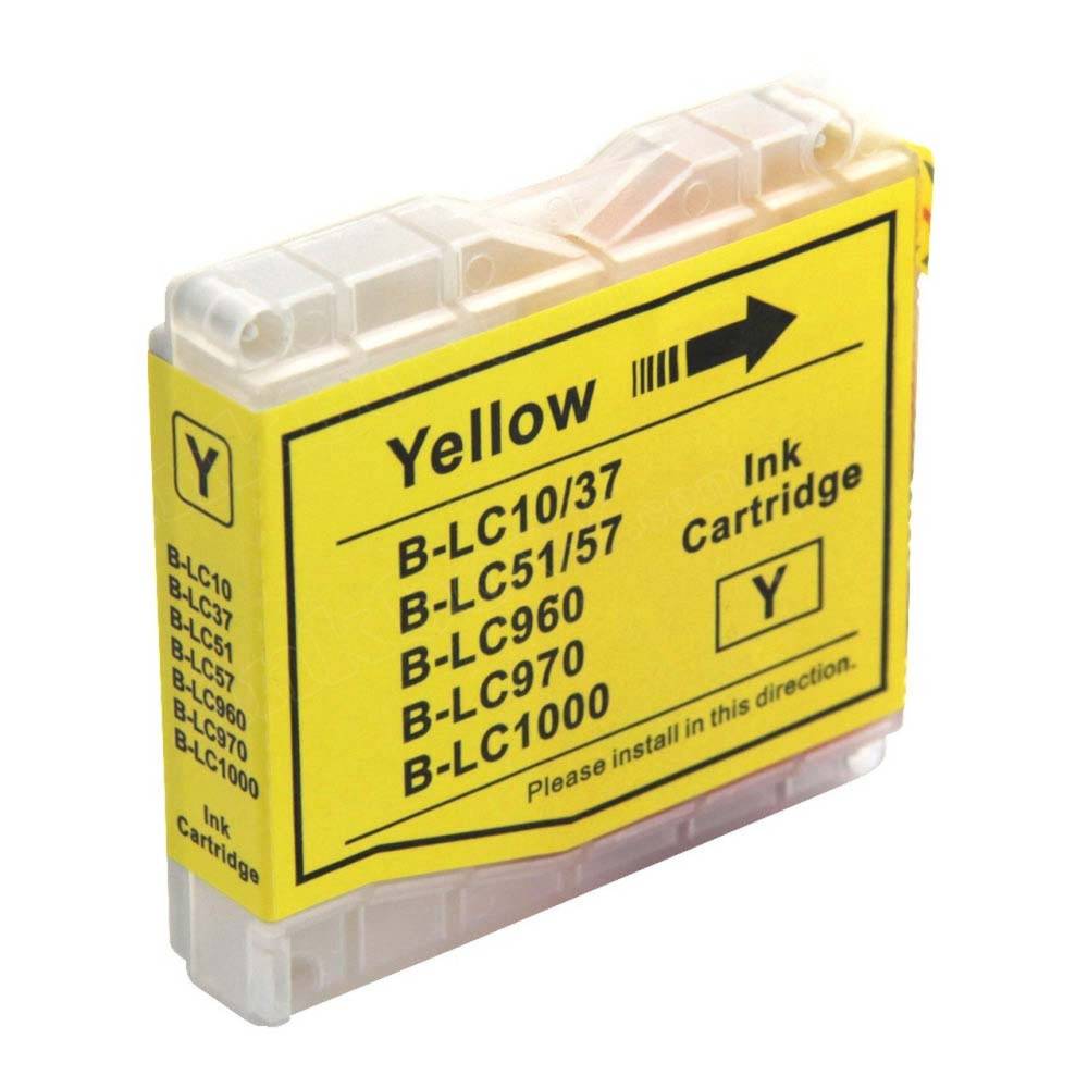 Compatible Brother LC1000 Yellow Ink Cartridge