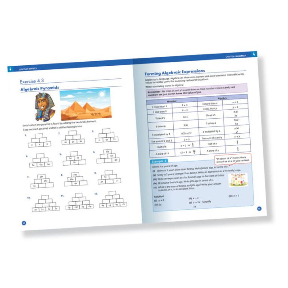 Discover Maths 1 - First Year Junior Cycle Maths Book