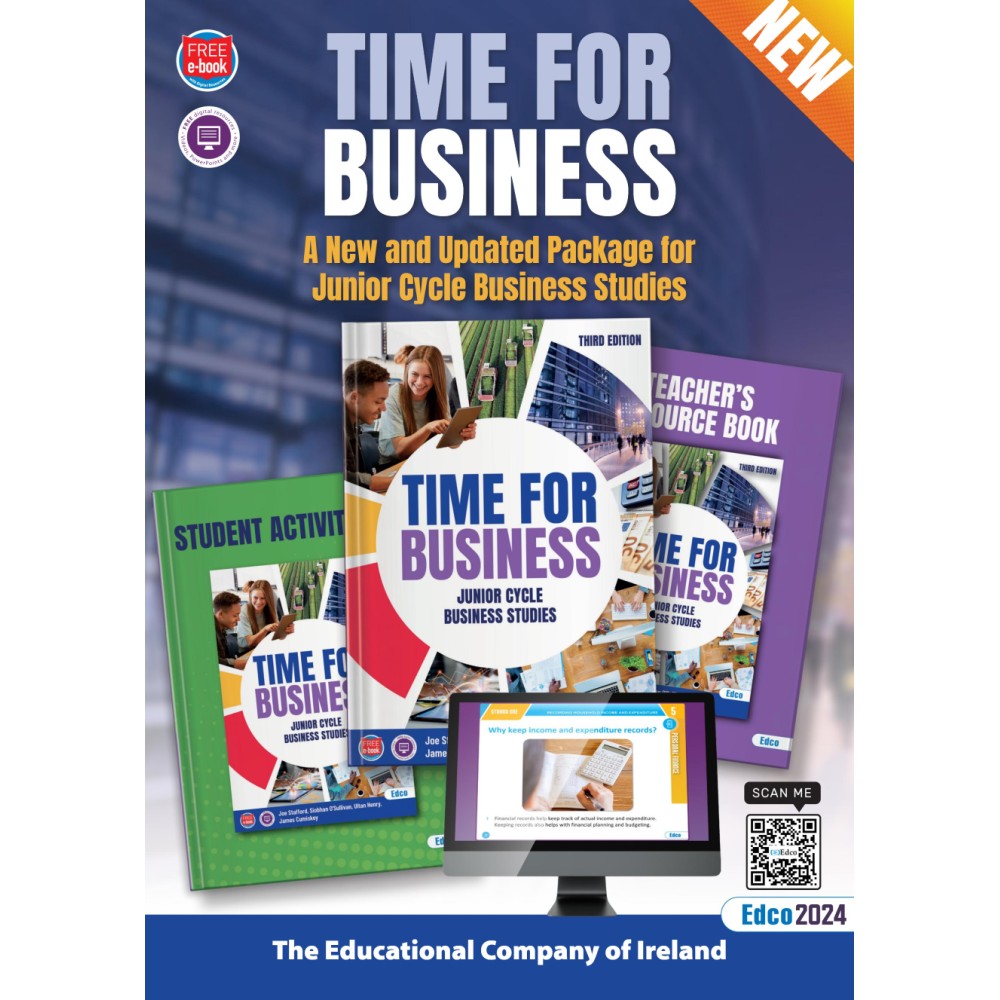 Time For Business - Textbook & Workbook Set - 3rd / New Edition (2024)