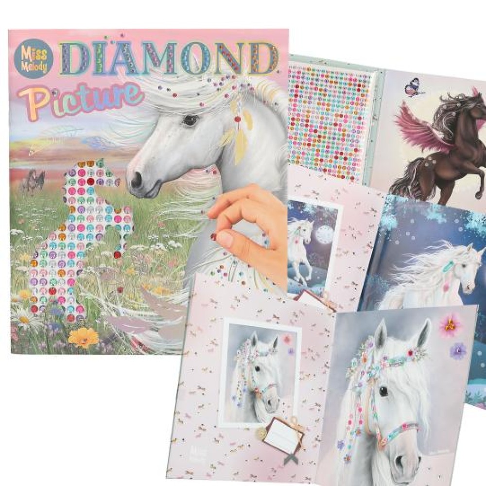 Miss Melody Diamond Picture Stickerbook