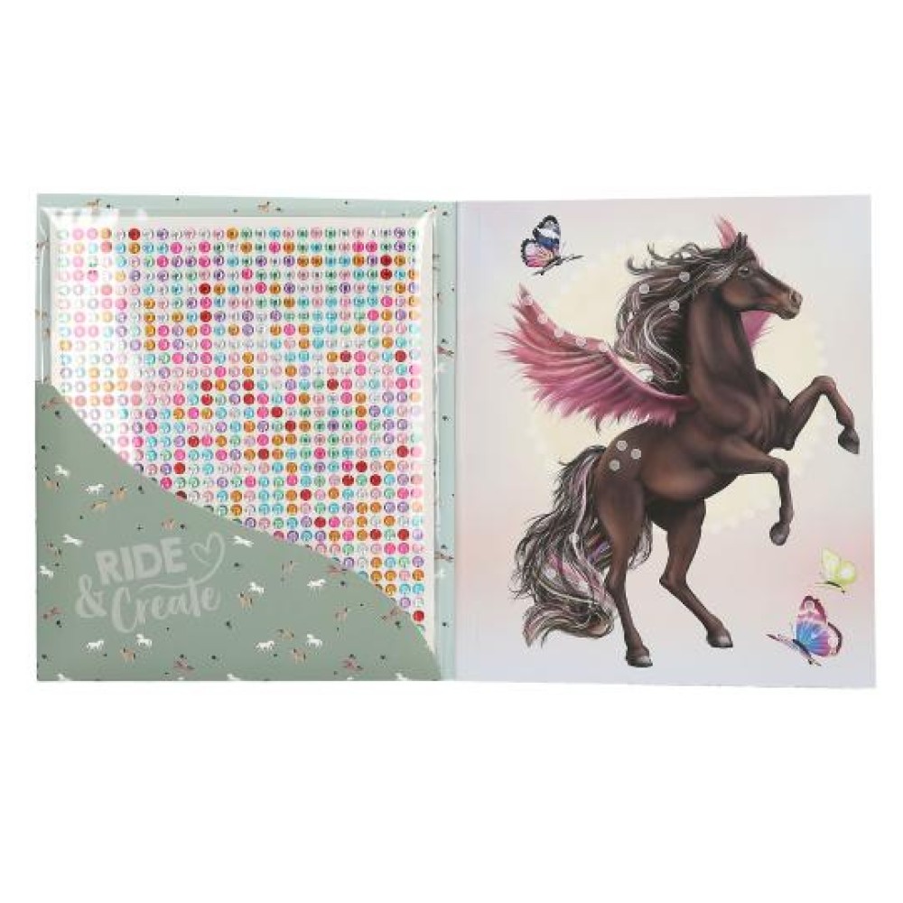 Miss Melody Diamond Picture Stickerbook