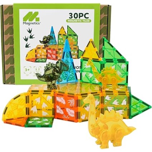 Magnetic Tiles Dino Set 30 pcs