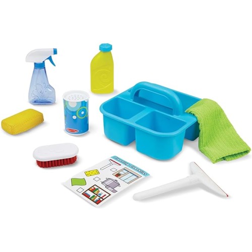 Melissa & Doug Spray, Squirt & Squeegee Play Set - Pretend Play Cleaning Set