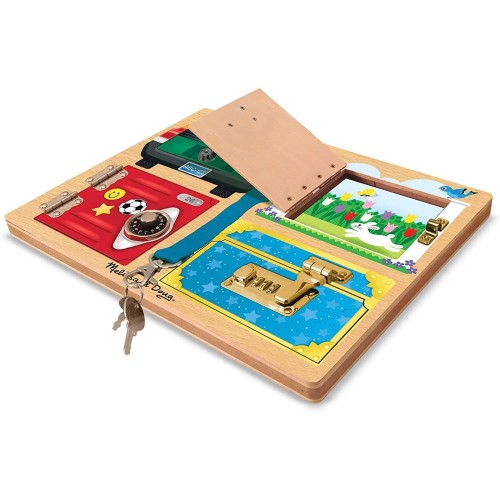 Melissa & Doug Lock and Latch Board