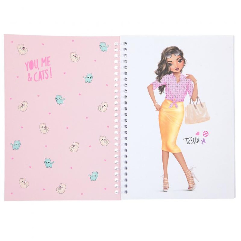 TOPModel Pocket Colouring Book