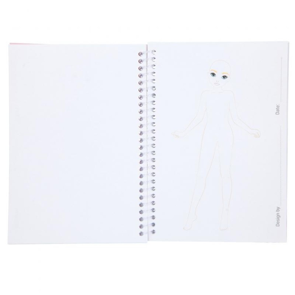 TOPModel Pocket Colouring Book