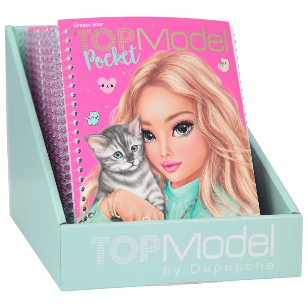 TOPModel Pocket Colouring Book