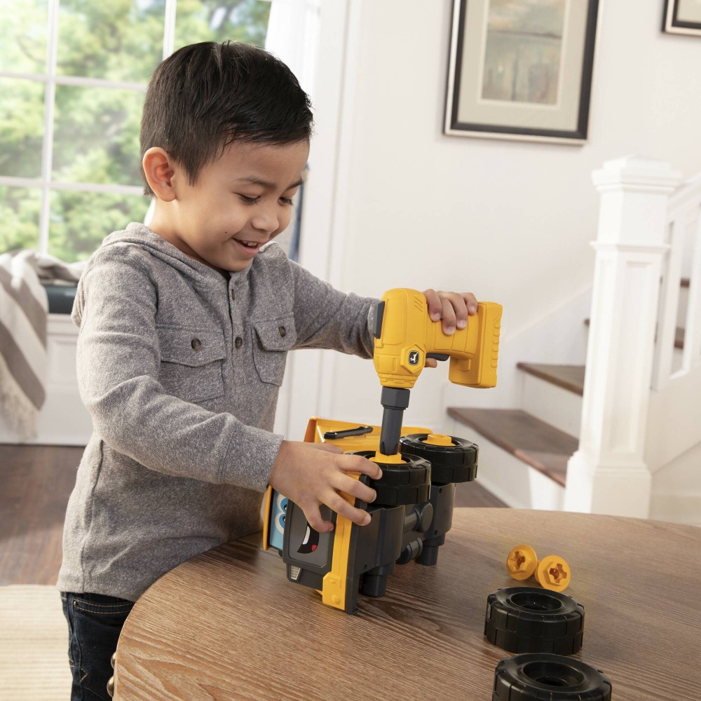 John Deere Kids Build-A-Buddy Yellow Dump Truck