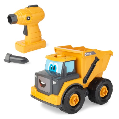 John Deere Kids Build-A-Buddy Yellow Dump Truck