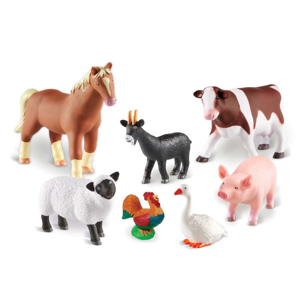 Jumbo Farm Animals - Learning Resources 