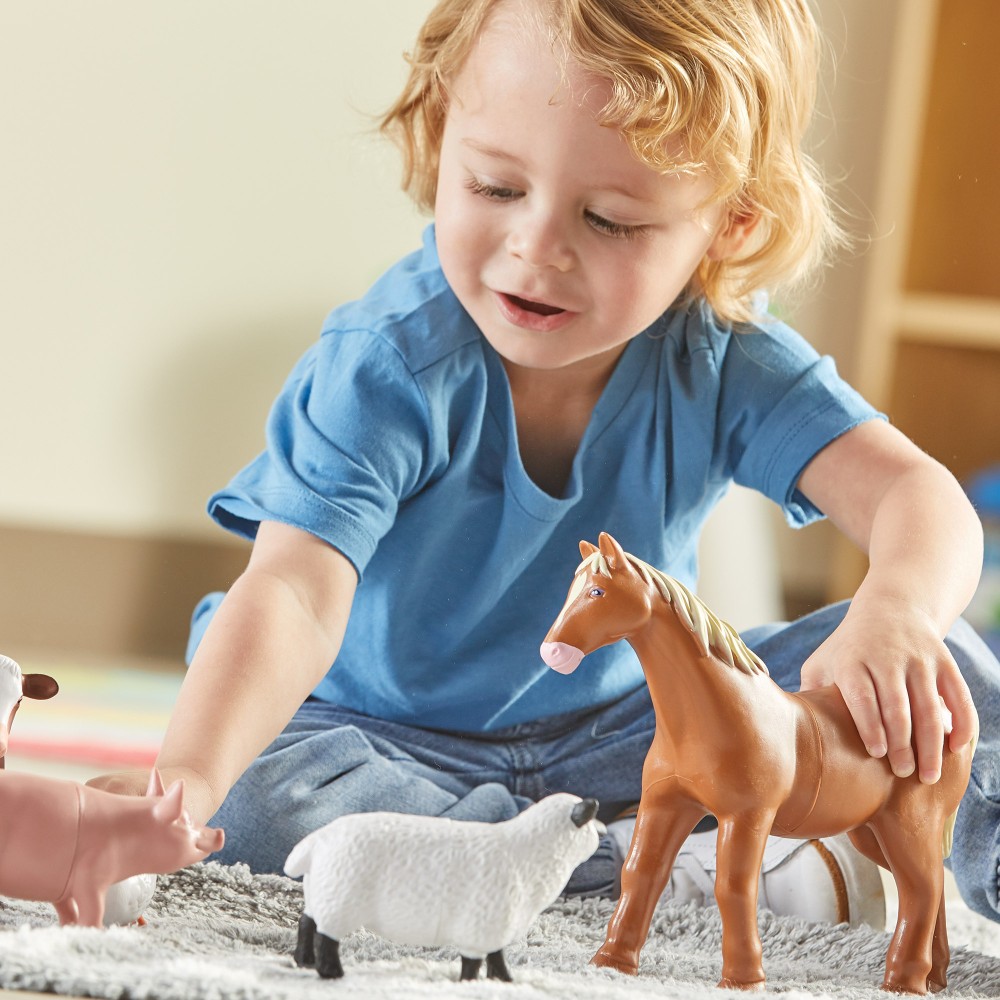 Jumbo Farm Animals - Learning Resources 