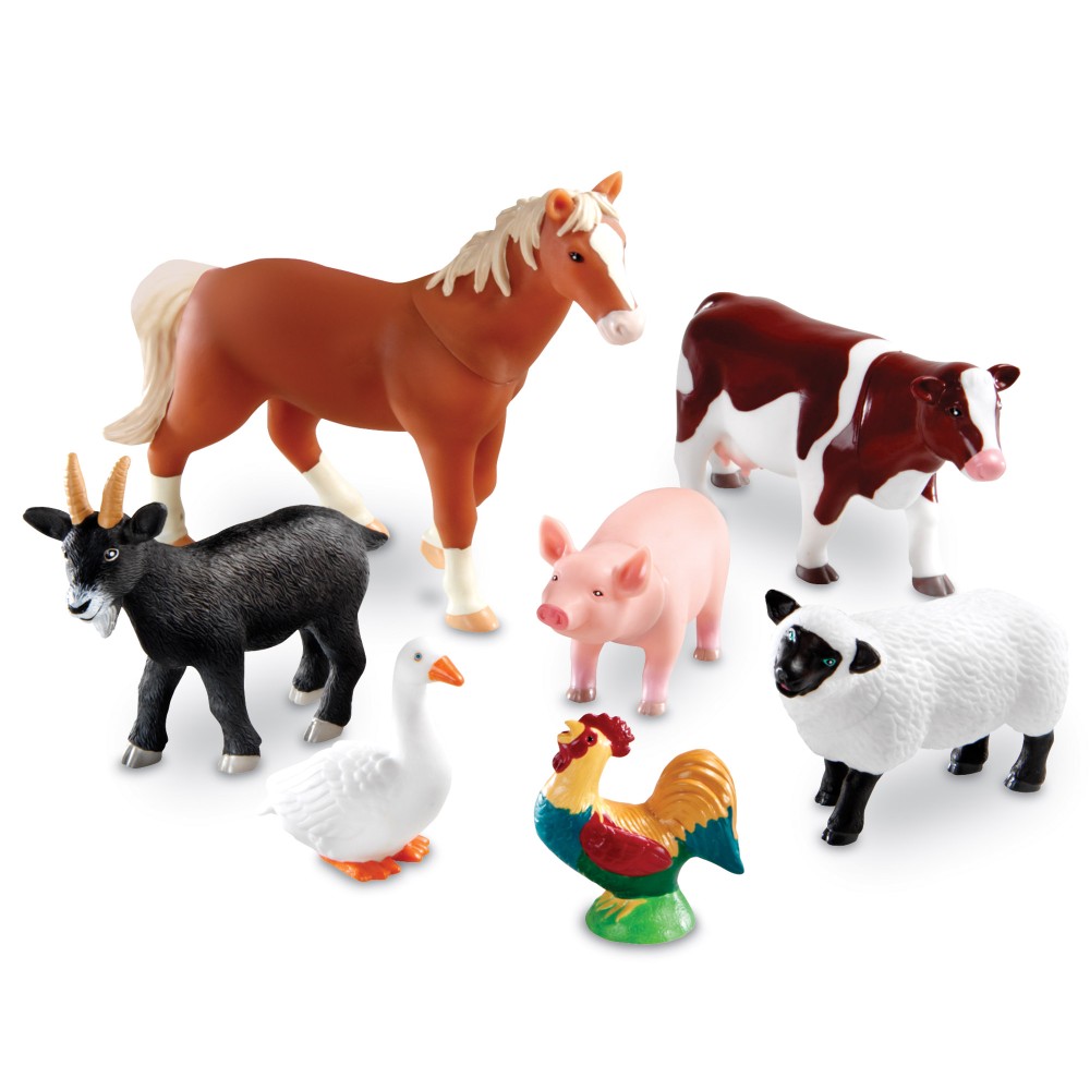 Jumbo Farm Animals - Learning Resources 