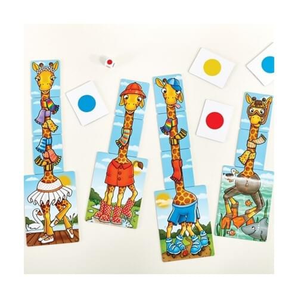 GIRAFFES IN SCARVES
