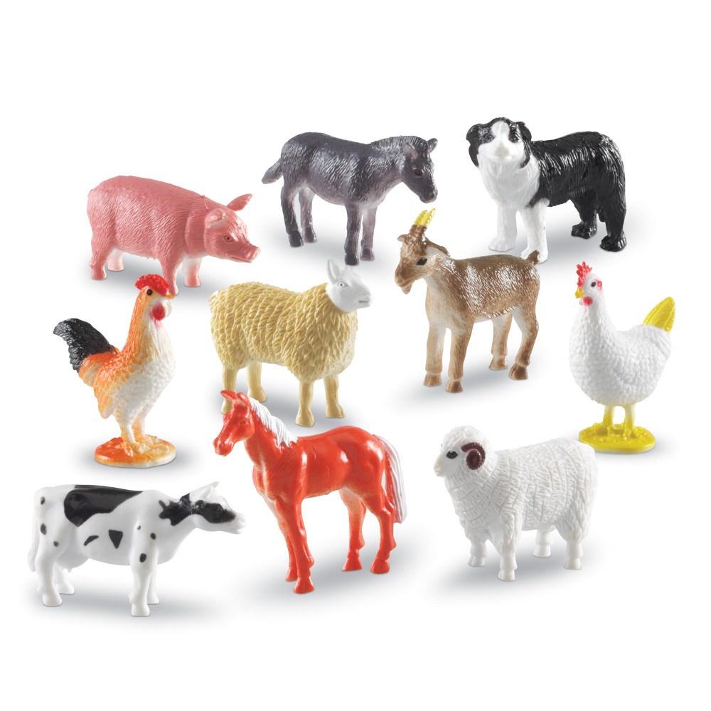 Farm Animal Counters (60) Learning Resources