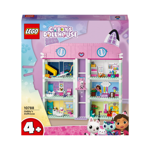 LEGO Gabby's Dollhouse Toy Playset + Figures 10788