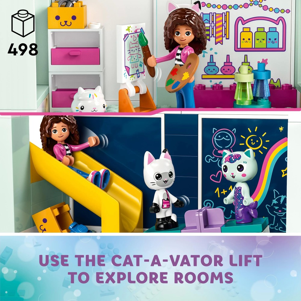 LEGO Gabby\'s Dollhouse Toy Playset + Figures 10788
