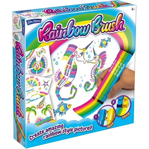 Rainbow Brush Drawing Set