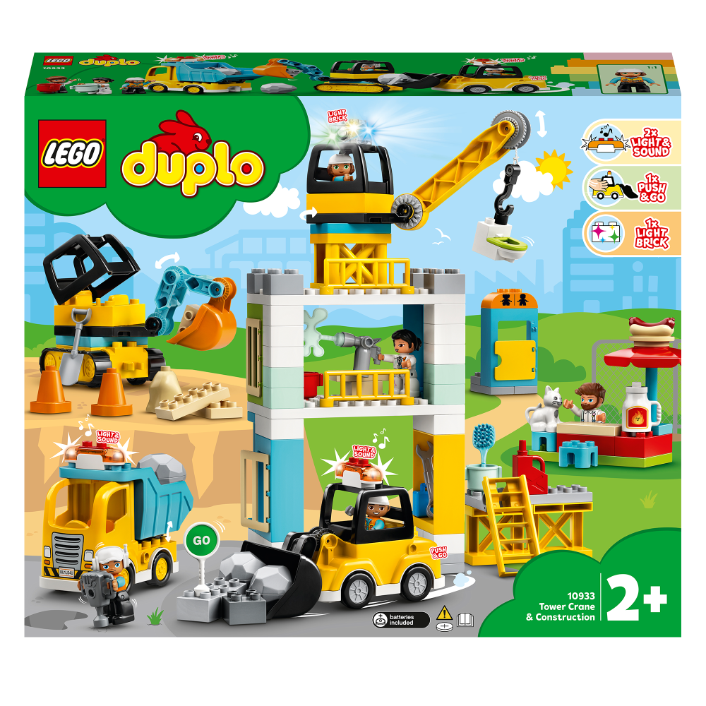 Lego DUPLO Town Tower Crane & Construction (10933)