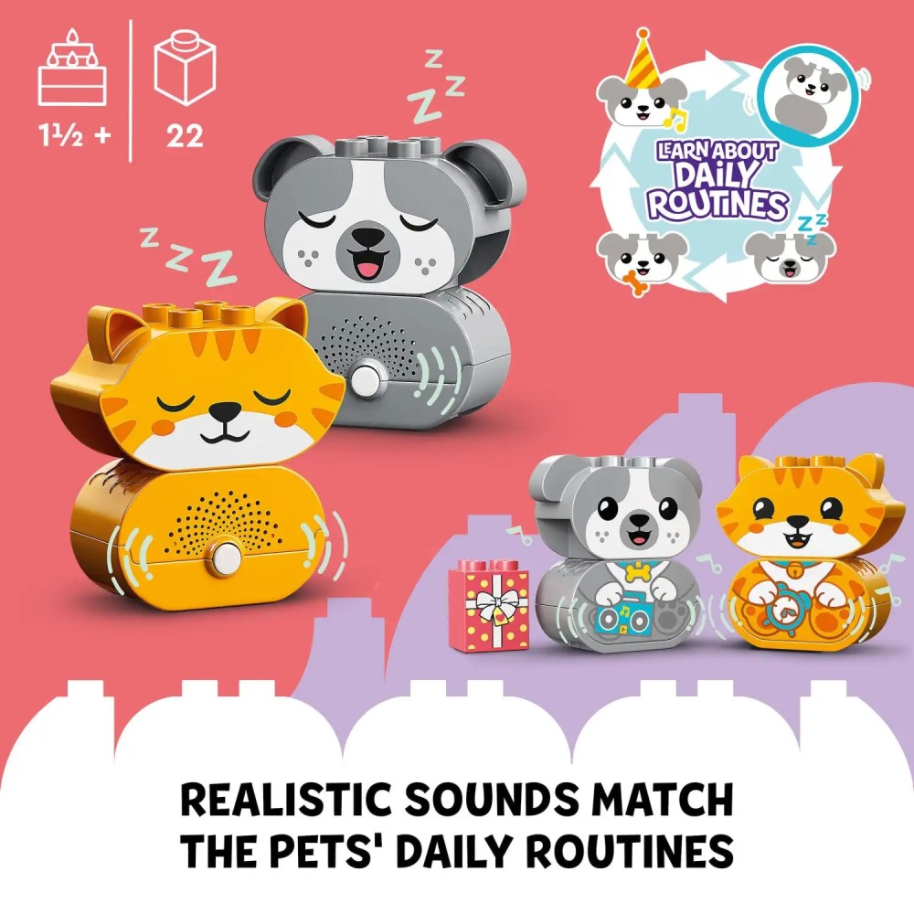 Lego DUPLO My First My First Puppy & Kitten With Sounds (10977)