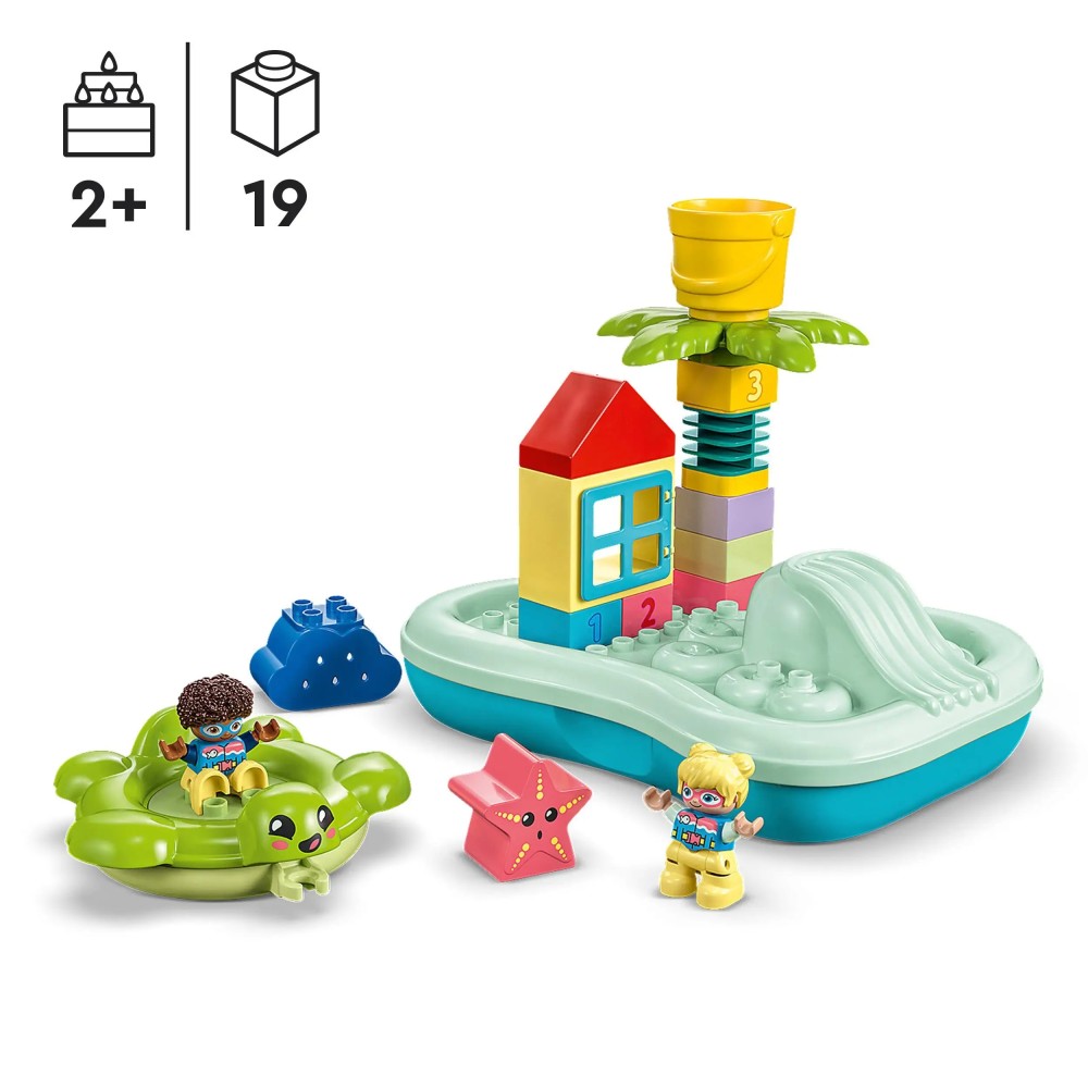 LEGO DUPLO Water Park Bath Toys for Toddlers 10989