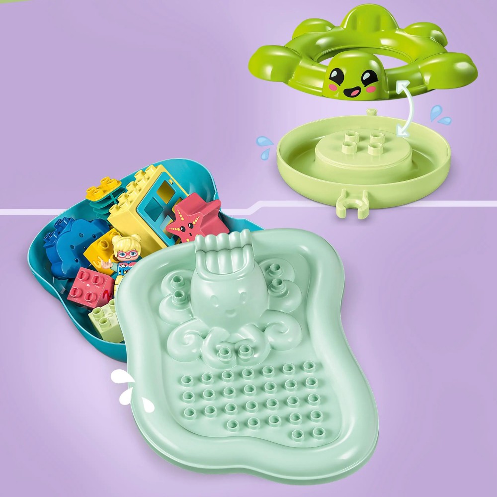 LEGO DUPLO Water Park Bath Toys for Toddlers 10989