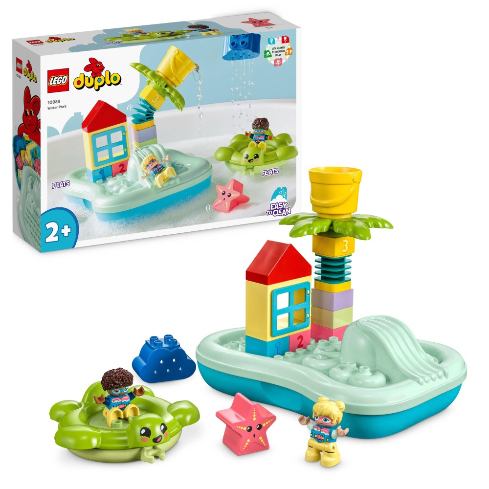 LEGO DUPLO Water Park Bath Toys for Toddlers 10989