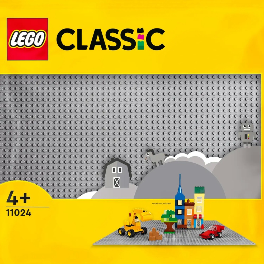 Lego Classic Grey Baseplate (11024)