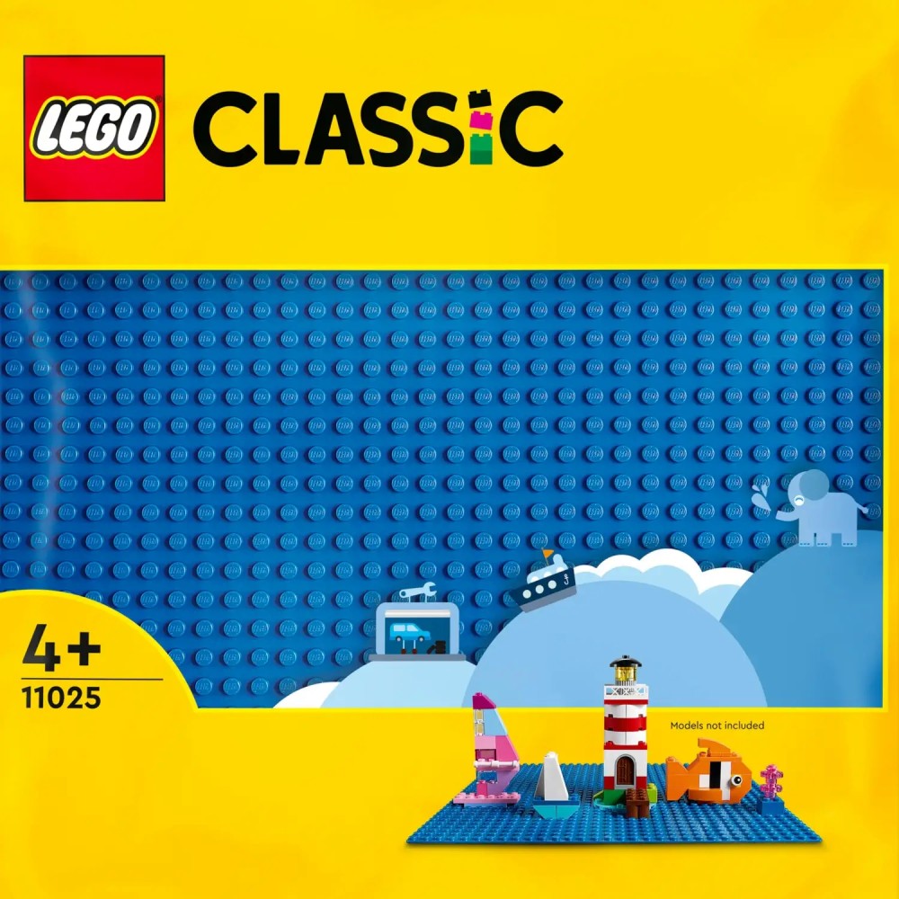 Lego Classic Blue Baseplate (11025)