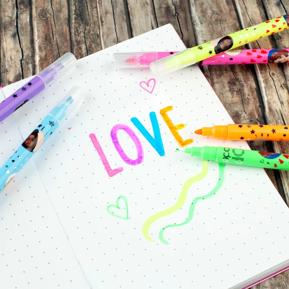 TOPModel Double Highlighter & Fineliner