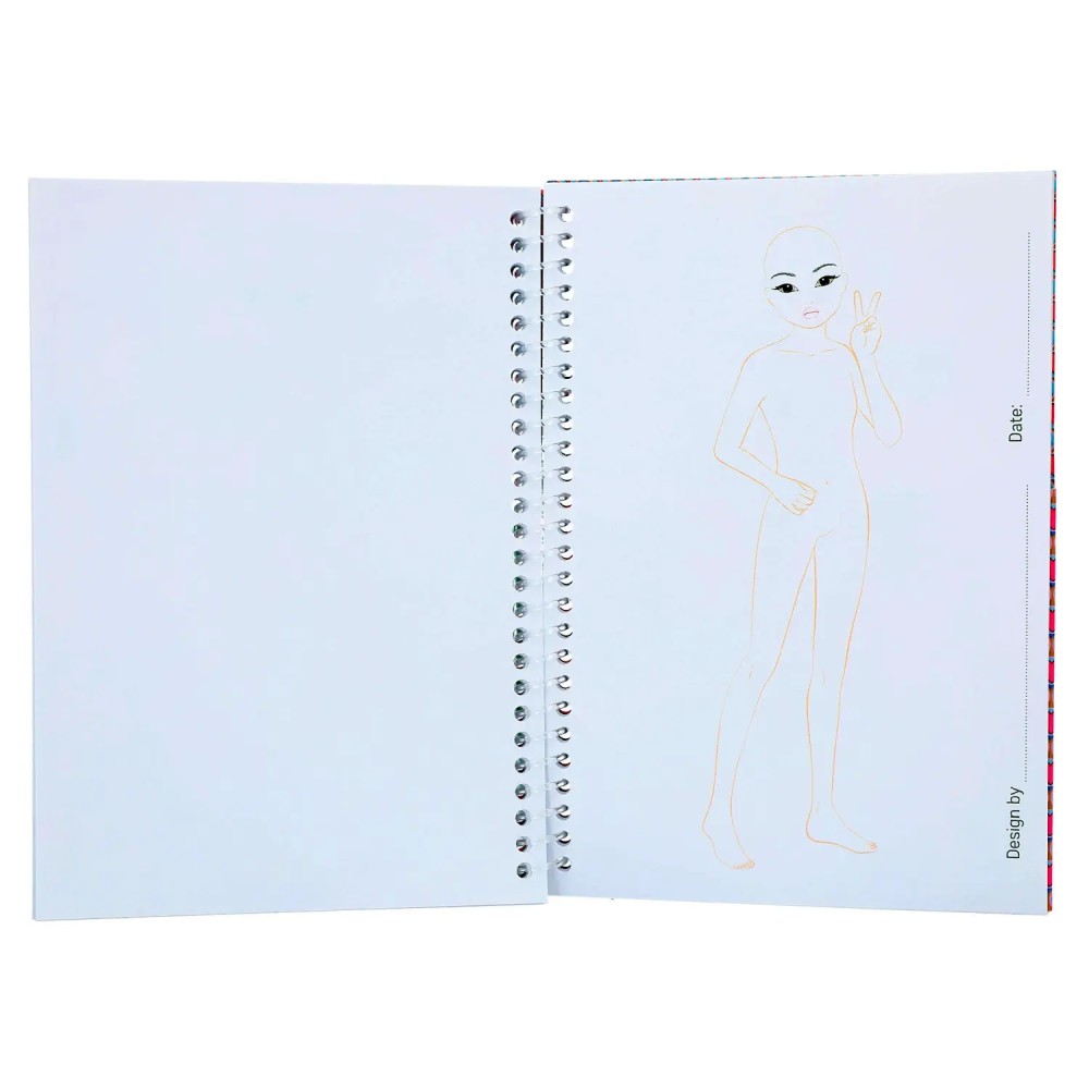 TOPModel Pocket Colouring Book