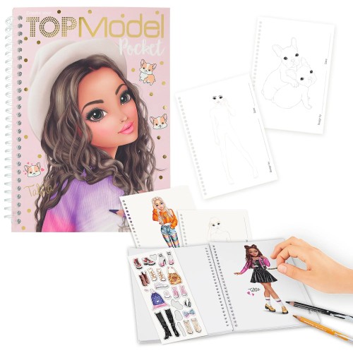 TOPModel Pocket Colouring Book 11822
