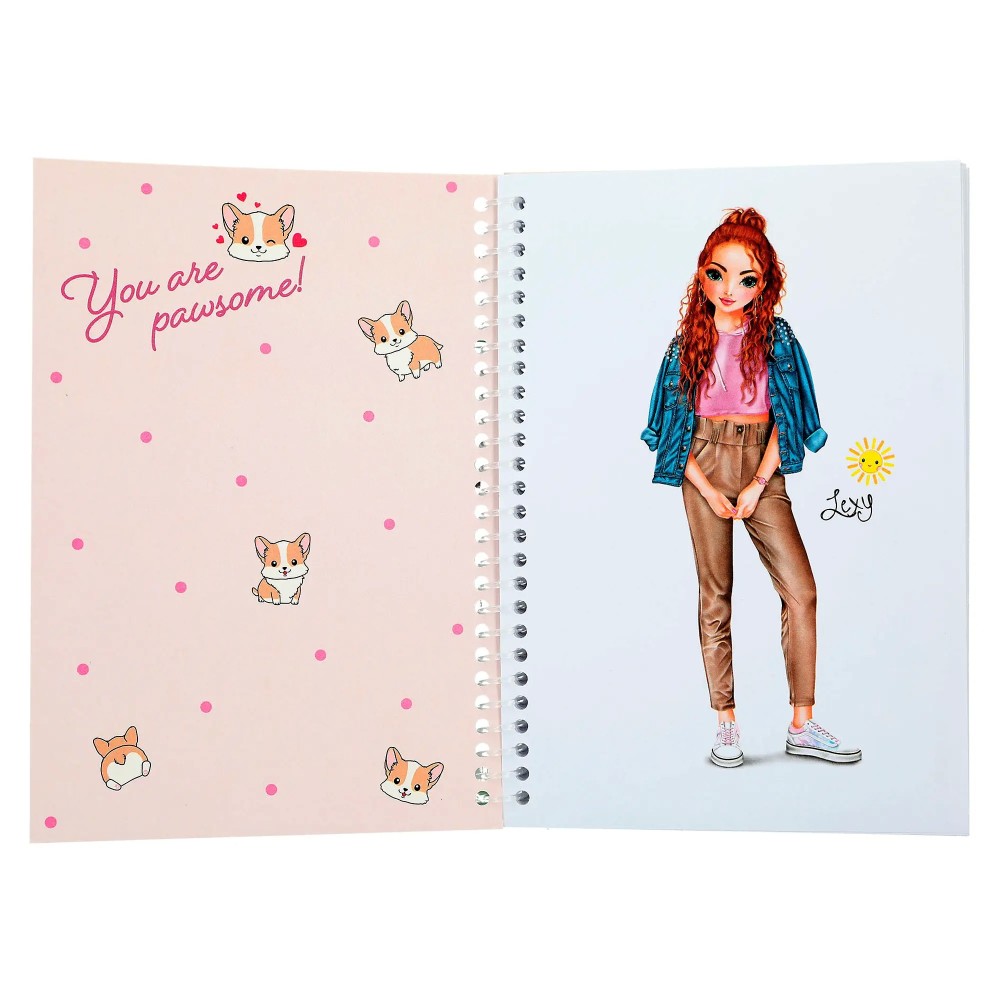 TOPModel Pocket Colouring Book 11822