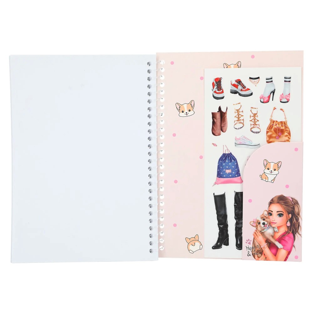 TOPModel Pocket Colouring Book 11822