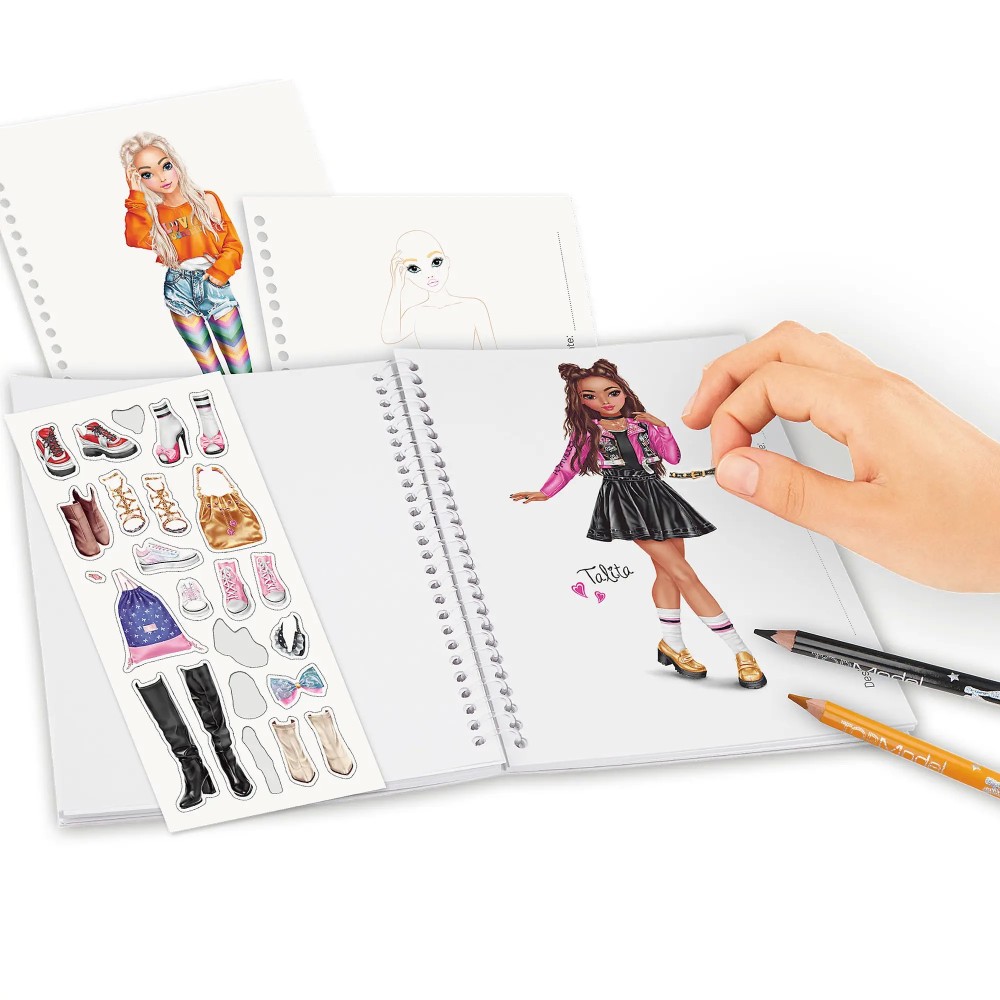 TOPModel Pocket Colouring Book 11822