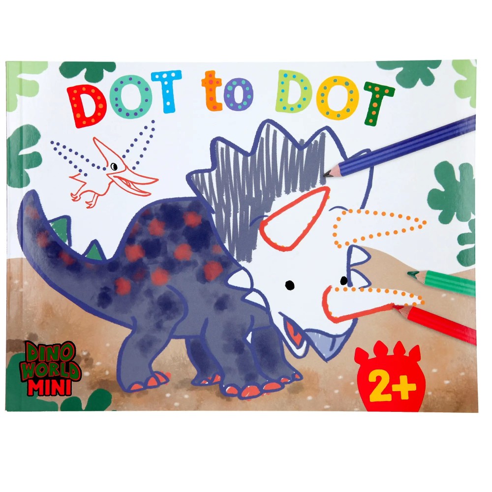 Dino World Dot To Dot Colouring Book MINI DINO 12010| Stakelum Store Ireland