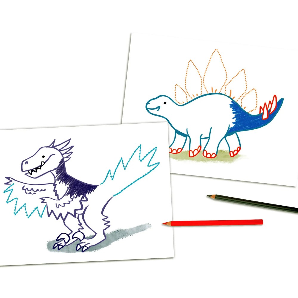 Dino World Dot To Dot Colouring Book MINI DINO 12010| Stakelum Store Ireland