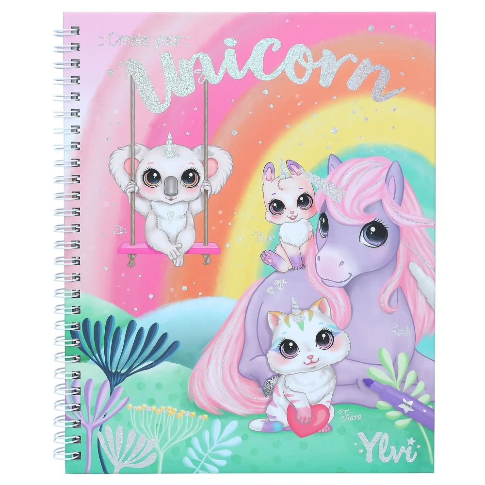 Ylvi Colouring Book With Pen Set 12168