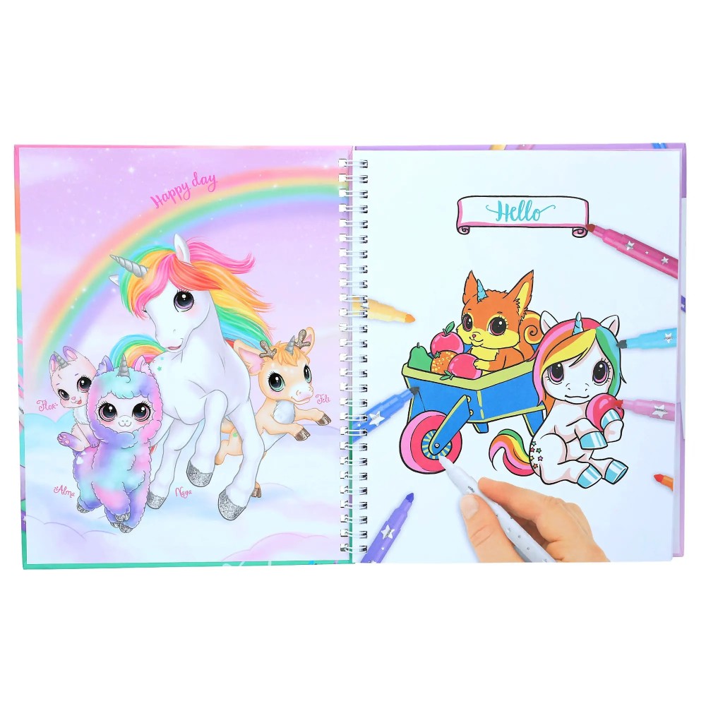 Ylvi Colouring Book With Pen Set 12168