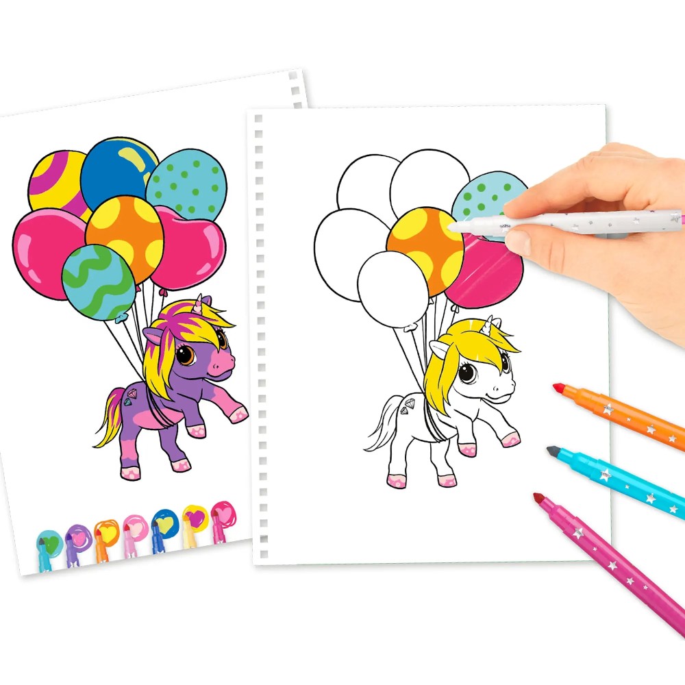 Ylvi Colouring Book With Pen Set 12168
