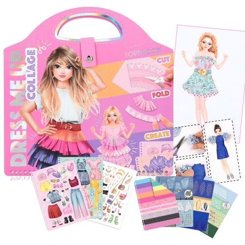 TOPModel Dress Me Up Collage Book 12379