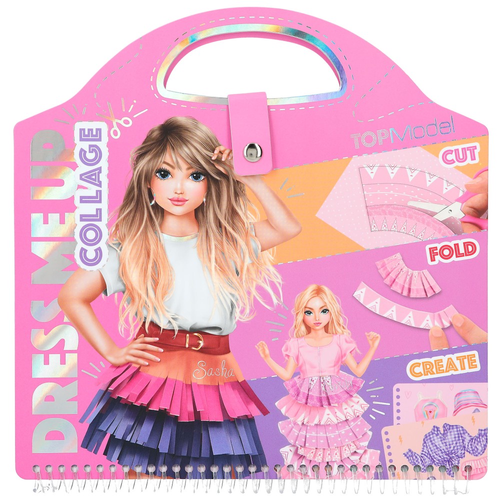 TOPModel Dress Me Up Collage Book 12379
