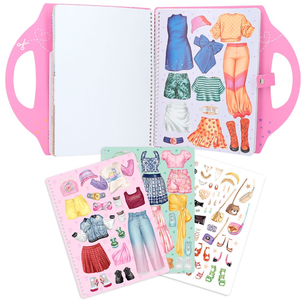 TOPModel Dress Me Up Collage Book 12379