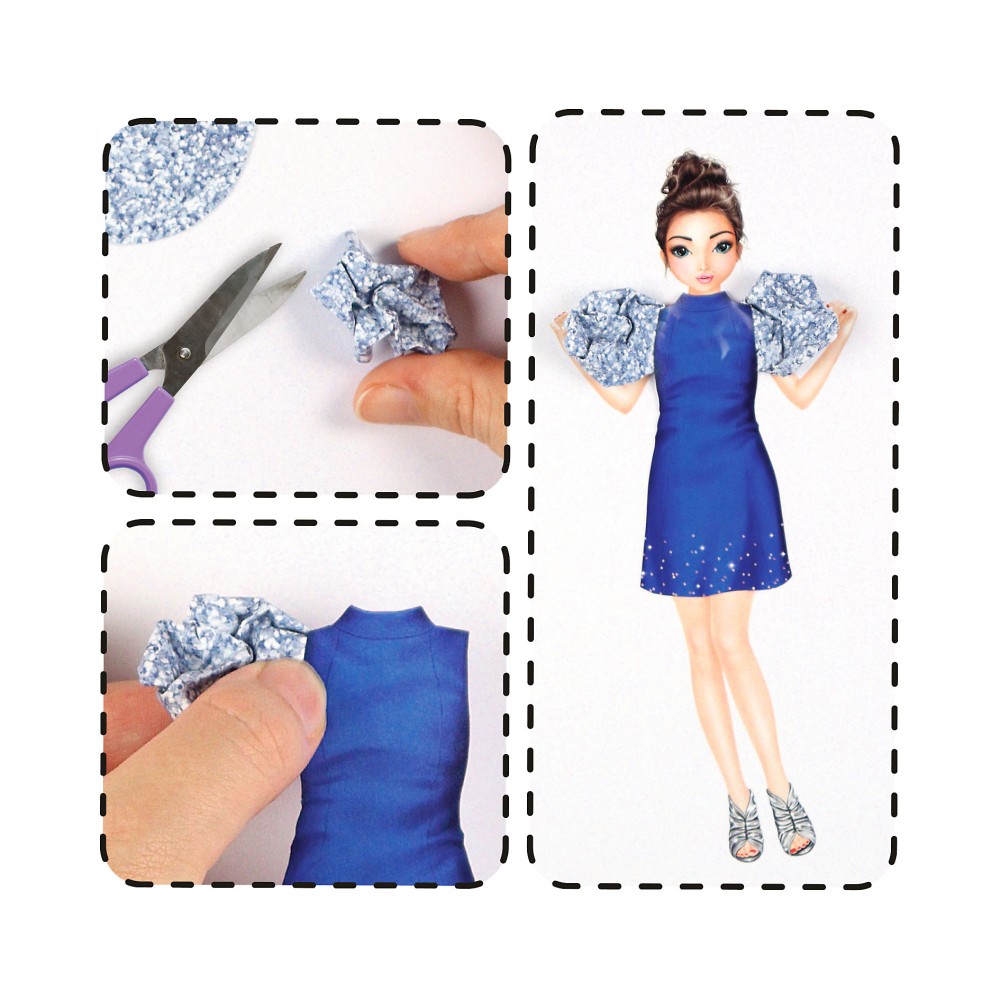 TOPModel Dress Me Up Collage Book 12379