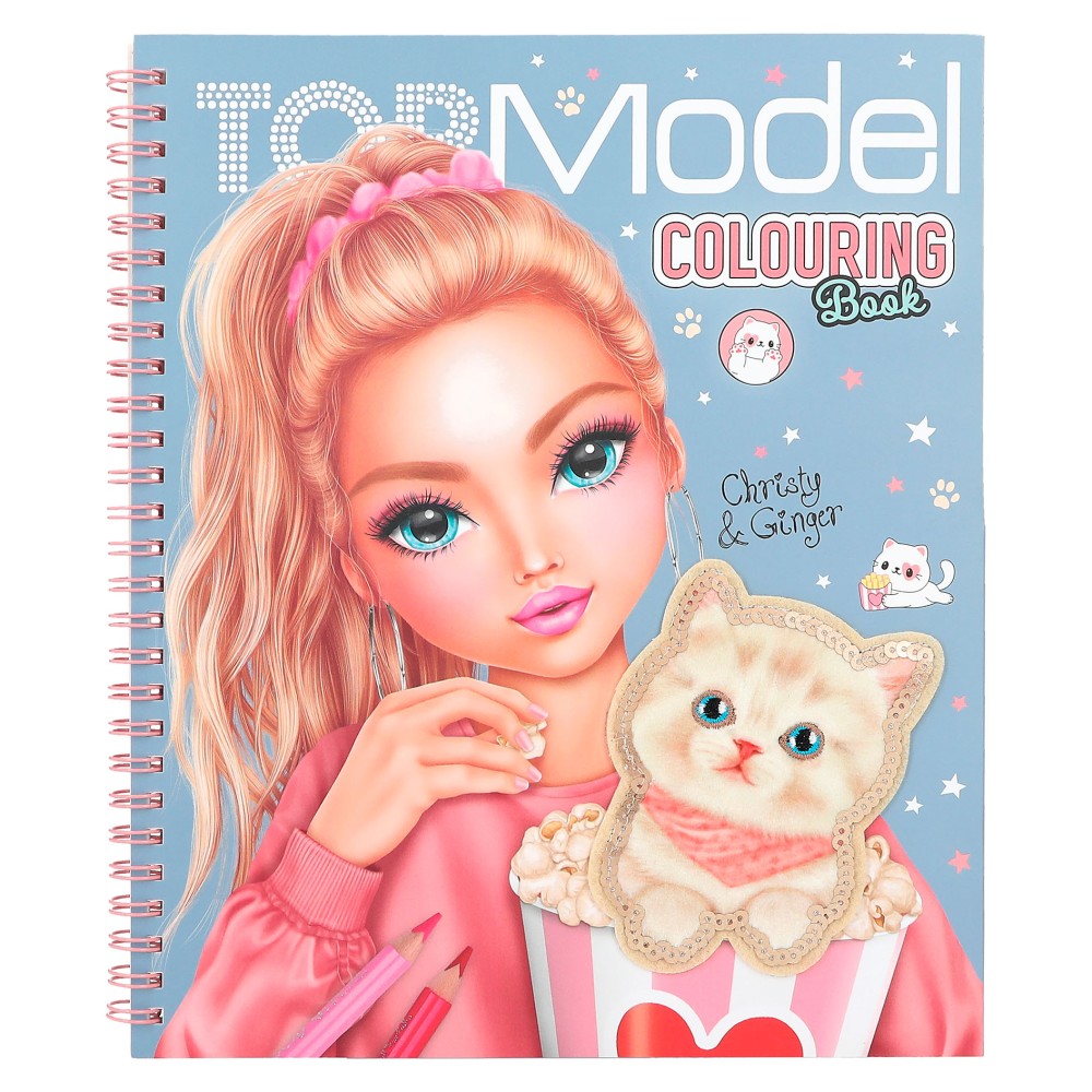 TOPModel Colouring Book CUTIE STAR 12434
