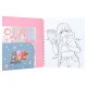 TOPModel Colouring Book CUTIE STAR 12434