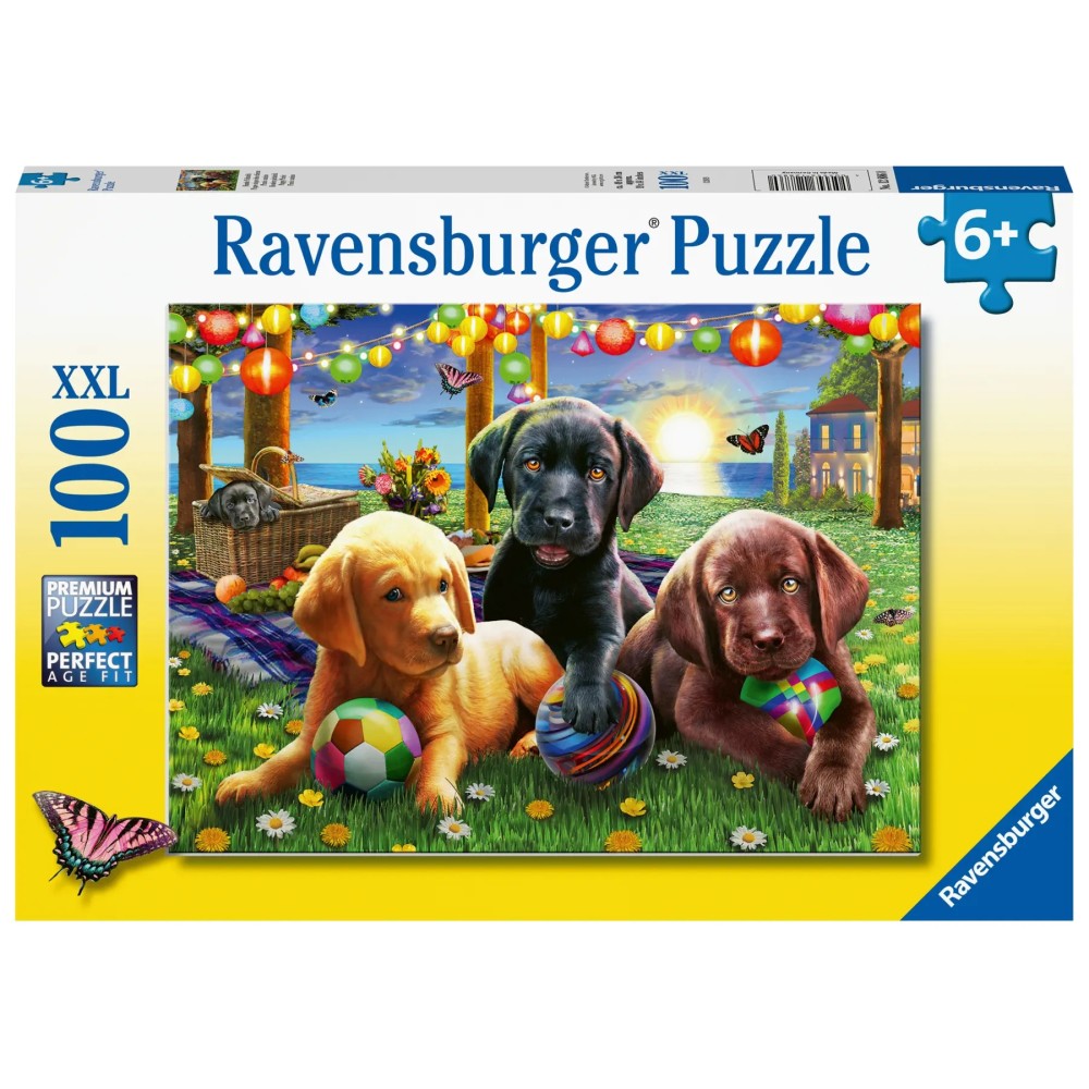 Ravensburger Puppy Picnic 100pc XXL